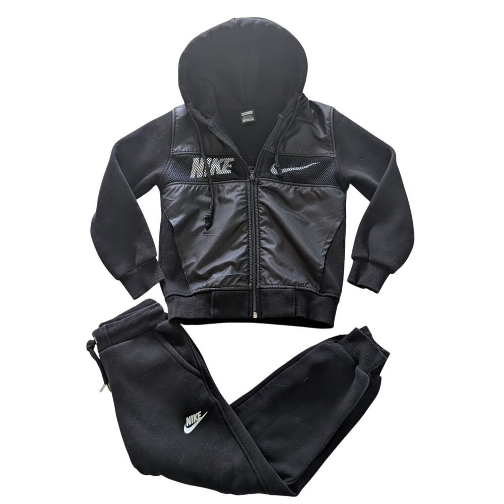 Nike Boys' Full-Zip Hoodie & Jogger Sweat Suit Set size S 6/7